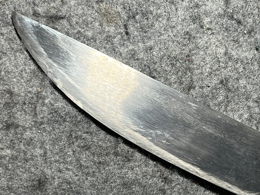Antique Handmade Knife and Leather Sheath