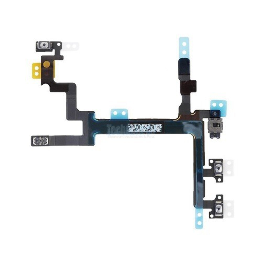 For iPhone 5 Power/Volume Switch On Off Button Flex Cable Replacement