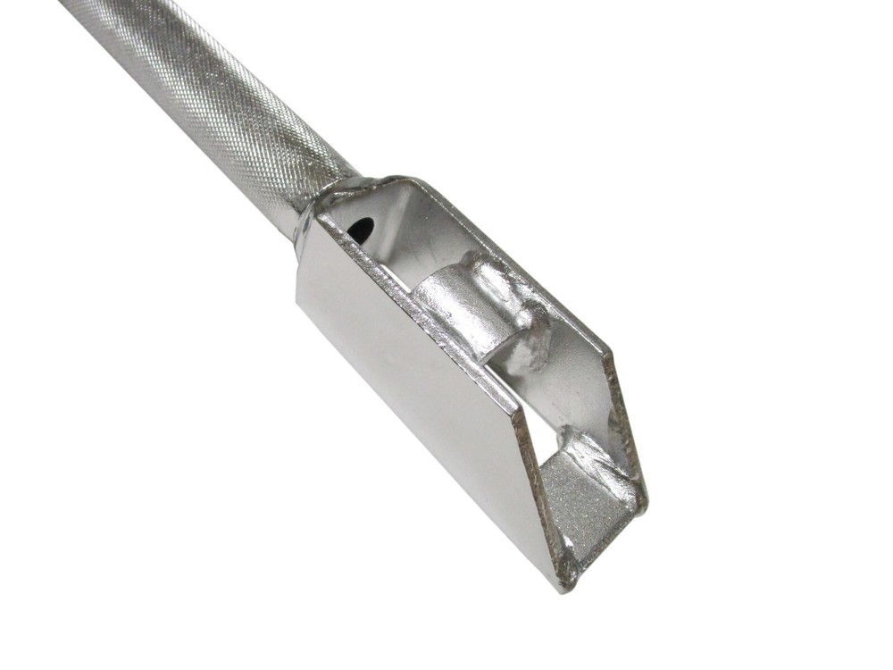 Combination Winch Bar 35" Chrome Plated for Tie Down Winch Leverage Tension