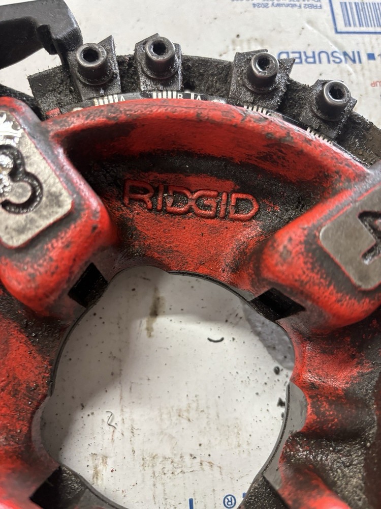 RIDGID 816 817 Semi Automatic Diameter Threading Machine Die Head