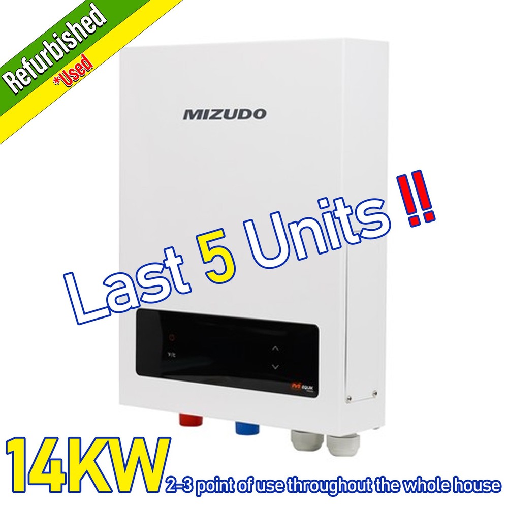 Used 14KW 240V Electric Tankless Water Heater On Demand Hot Water Heater