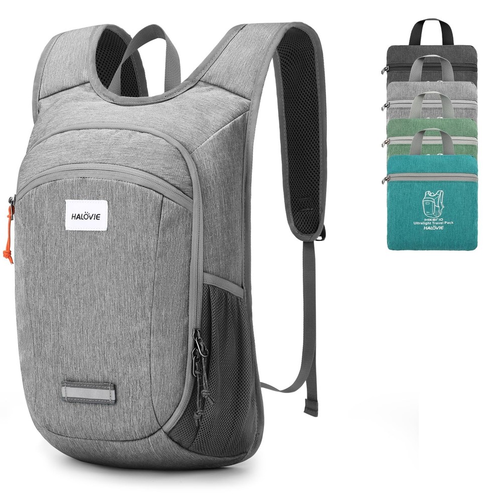 HALOVIE Small Hiking Backpack 10L Packable Lightweight Daypack Foldable Trave...