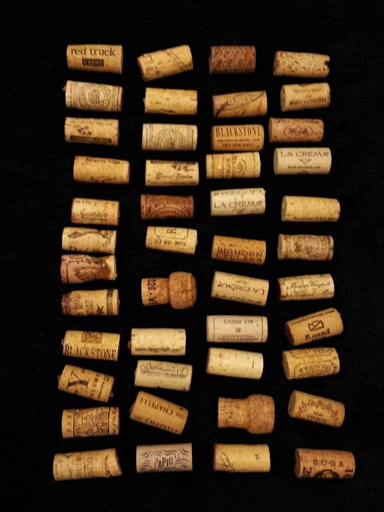 Assorted Used Wine Corks Lot of 92 Pieces