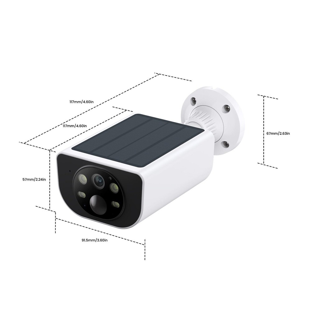 Wansview Home Security-2K Wireless Security Camera Outdoor AI Motion Detection