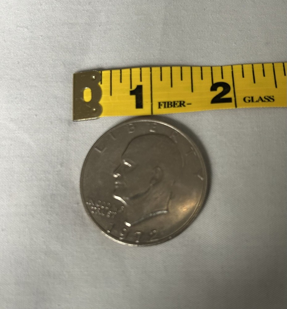 Eisenhower Silver Dollar 1972 Coin