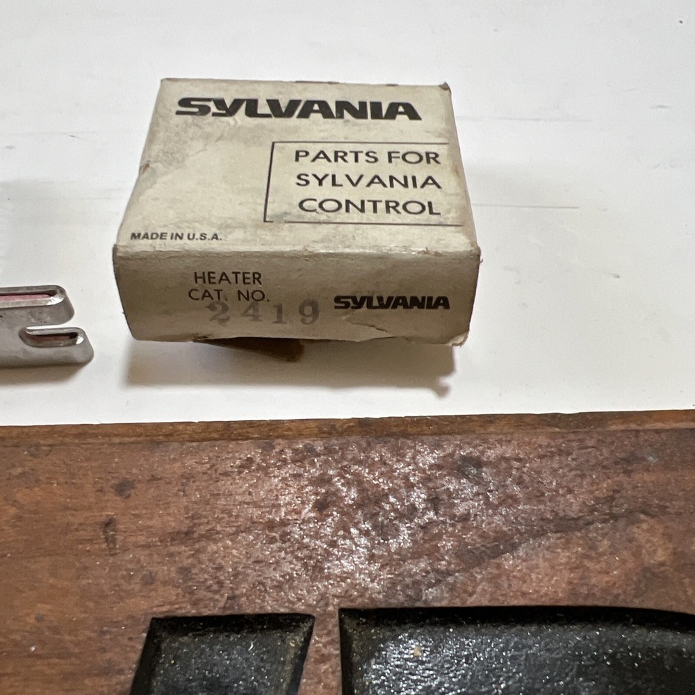 Sylvania 2419 Overload Relay Thermal Heating Element