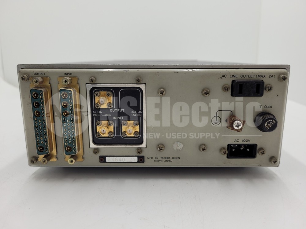 TAKEDA RIKEN TR4151 TRACKING GENERATOR