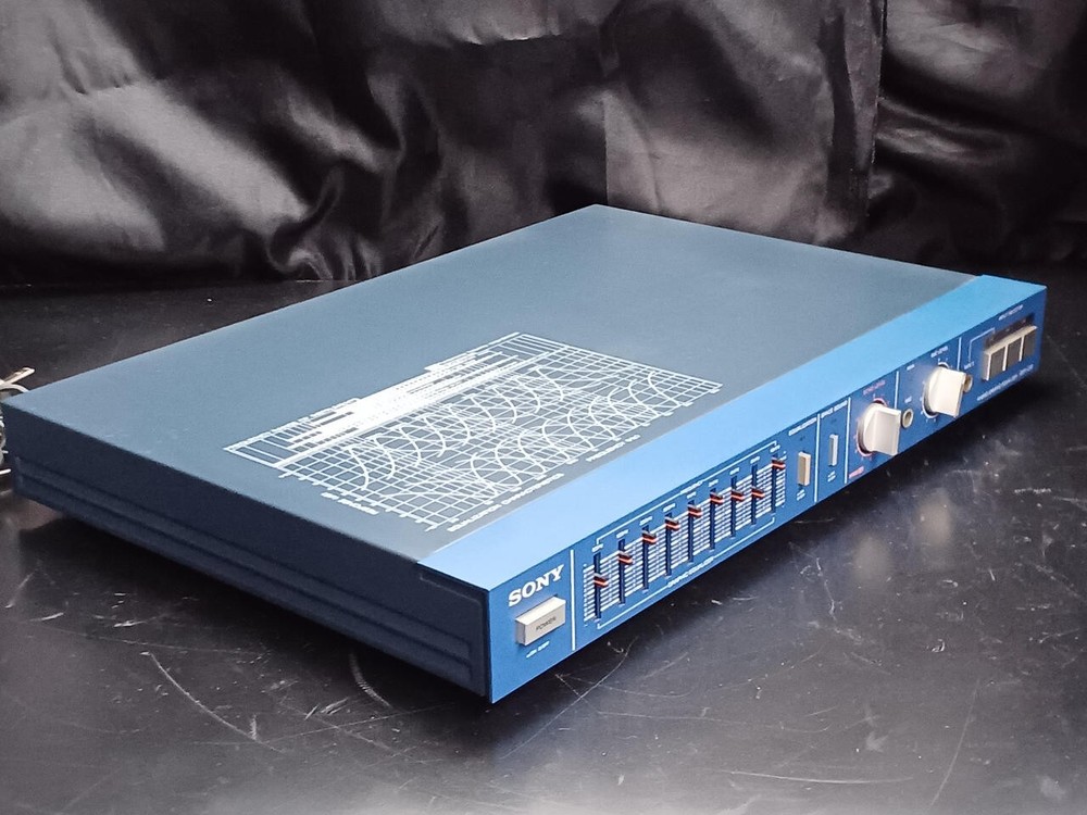Sony SEH-310 Graphic Equalizer Used 9 Band Analog EQ with Echo Effect Tested