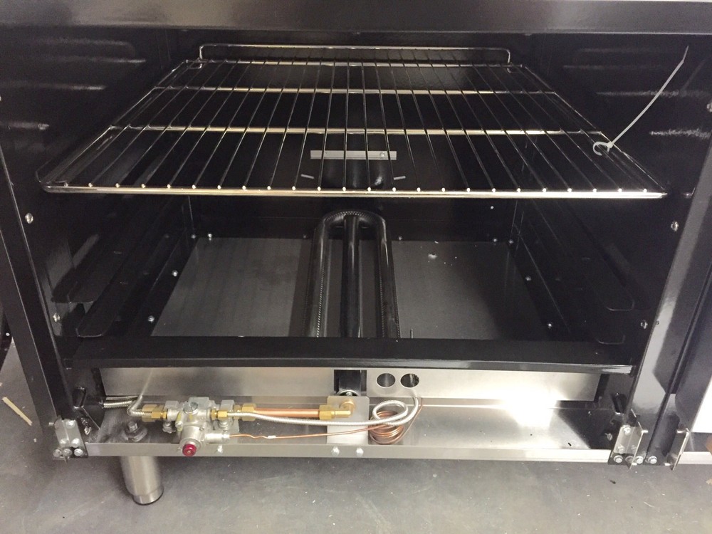 60” Range With Griddle 24” 6 Burners 2 Full Double Size Standard Ovens Commer