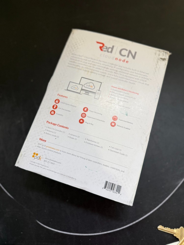 Prodatakey PDK Red CN Cloud Node RCNEW Access Controller OPEN BOX