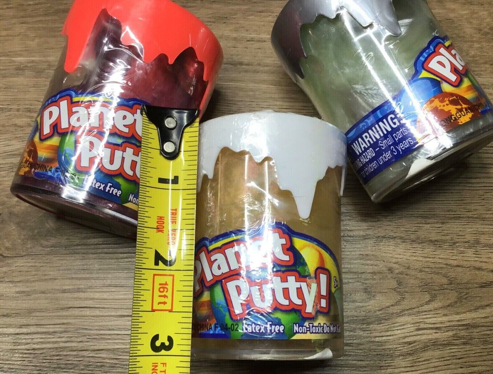 3 Grin Studios Outer Space Bundle Planet Putty MERCURY SATURN SUN