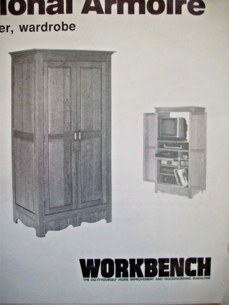 Multi-Functional Armoire  workworking pattern