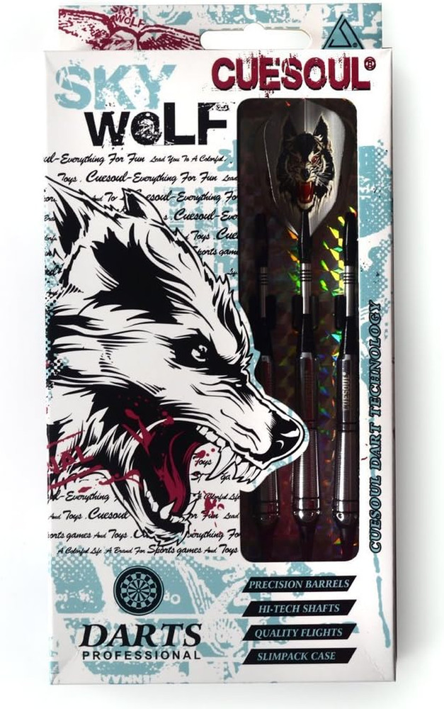 Soft Tip Darts Set Plastic Tip with Dart Case