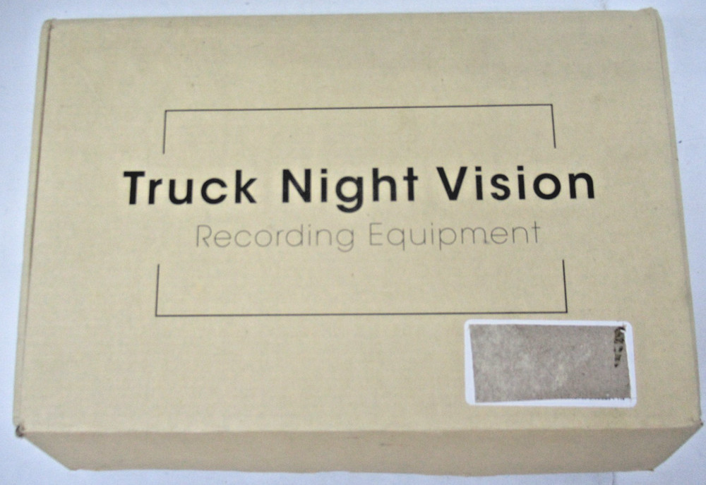 Truck Night Vision Camera and Screen