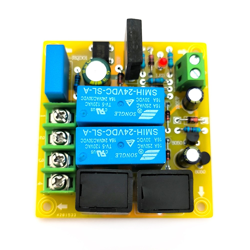 1pc Transformer/amplifier soft start board with temperature control 2600W