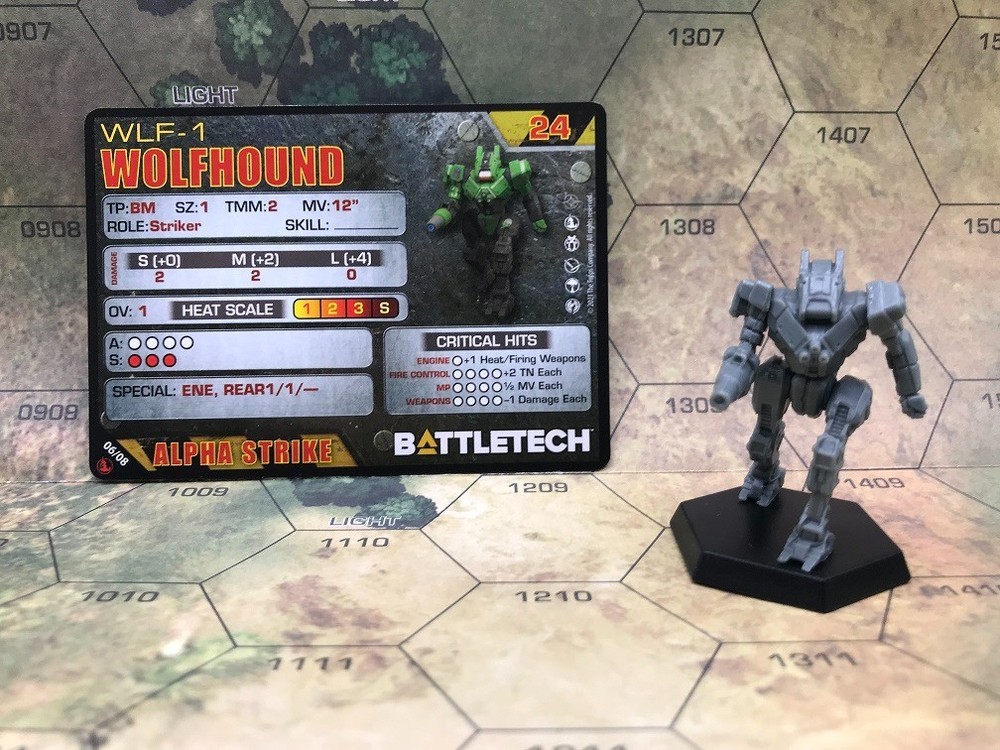 BattleTech Wolfhound Light Mech (CGL New Sculpt)