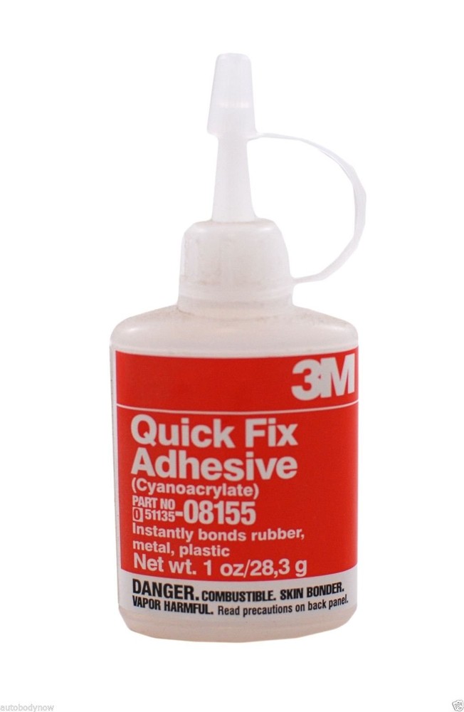 3m 3M-8155 Quick Fix Adhesive 08155, 1 Oz Bottle