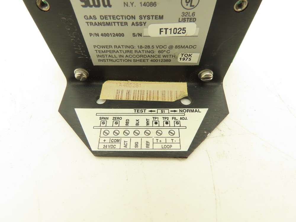 Scott Gas Detection System Transmitter Assembly 18-28.5VDC