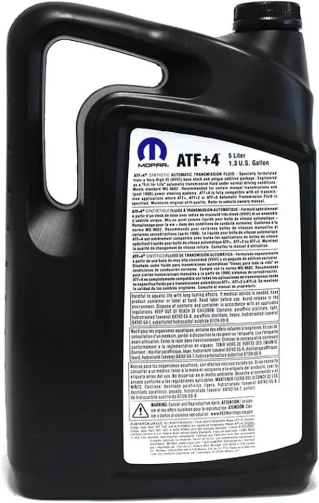 Automatic Transmission Fluid, 5 Liter