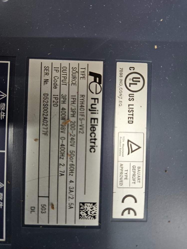 Fuji Electric Servo Driver