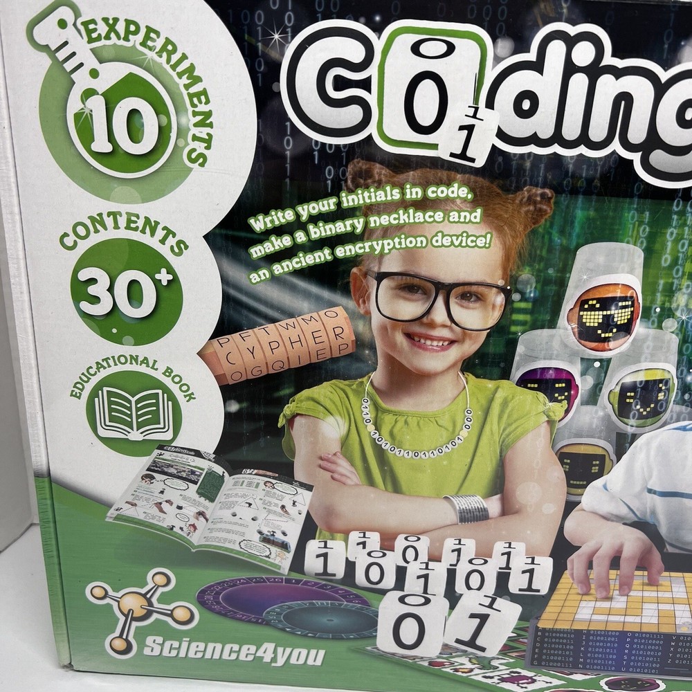PlayMonster Science4you Coding Lab 10 Experiments to Learn How to Code Fun
