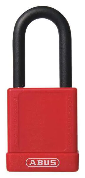 Abus 74Lb/40 Kd red Lockout Padlock,Kd, red ,3"H