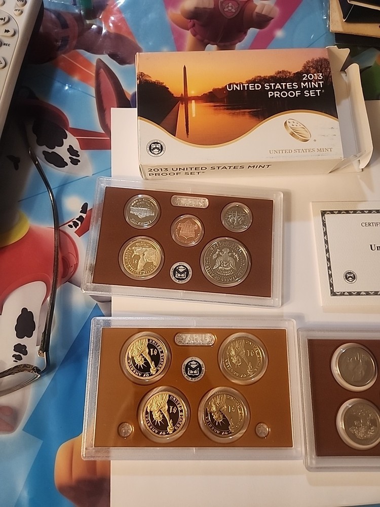 2013 US Mint 14 Piece Proof Set w/Box & COA