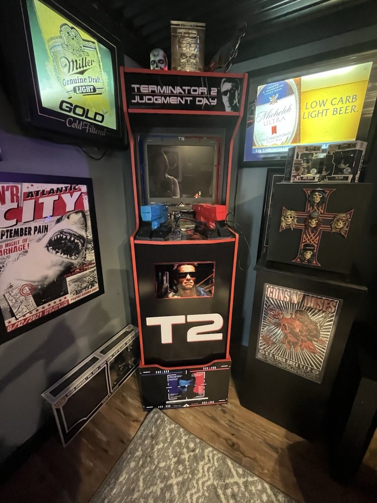 Terminator 2 Judgment Day Arcade Machine Home Front Plate for blank area