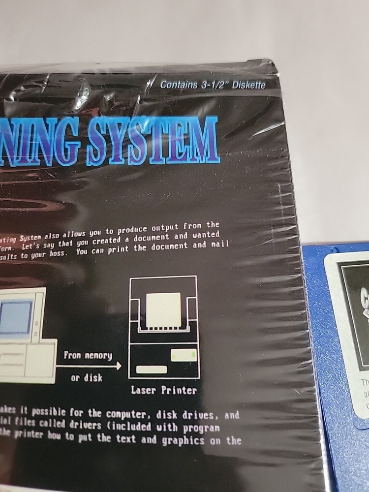 Rare CrystalVision Software DOS Learning System
