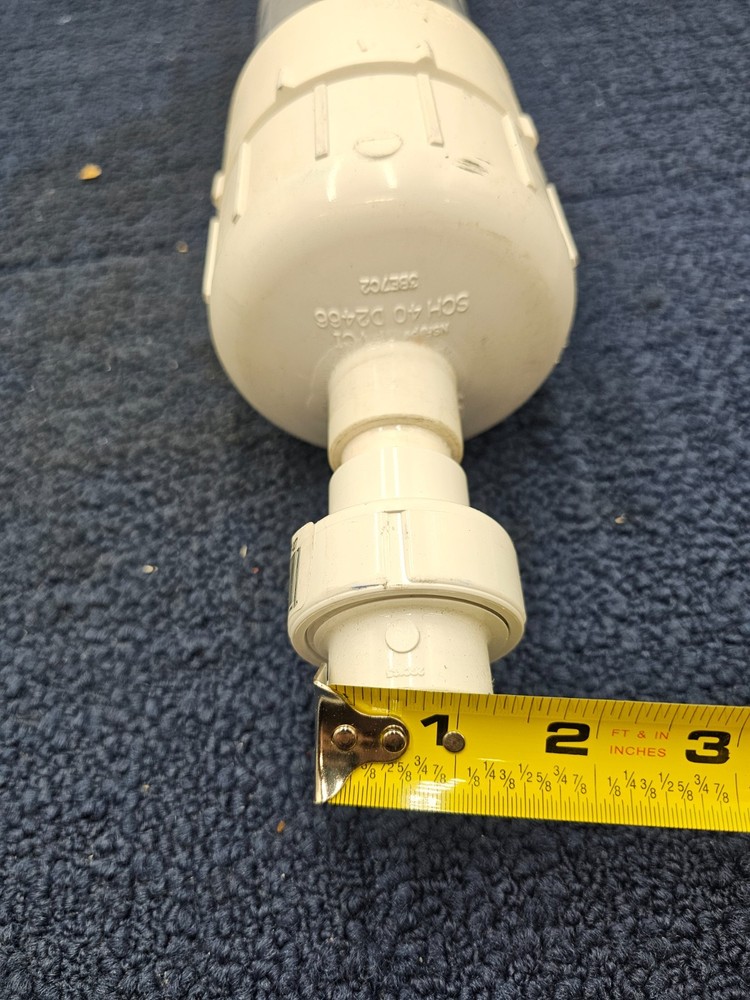 Condensate Neutralizer Water Heater Accessory With PVC Connection - White