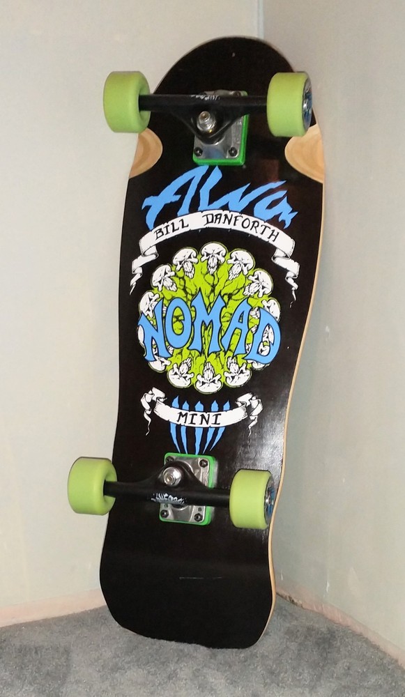 Alva Bill Danforth Nomad Mini Reissue Complete Skateboard NEW Tracker Kryptonics