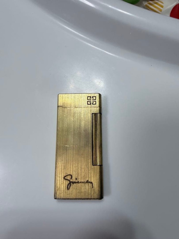 Givenchy Gold Flint Lighter 2000