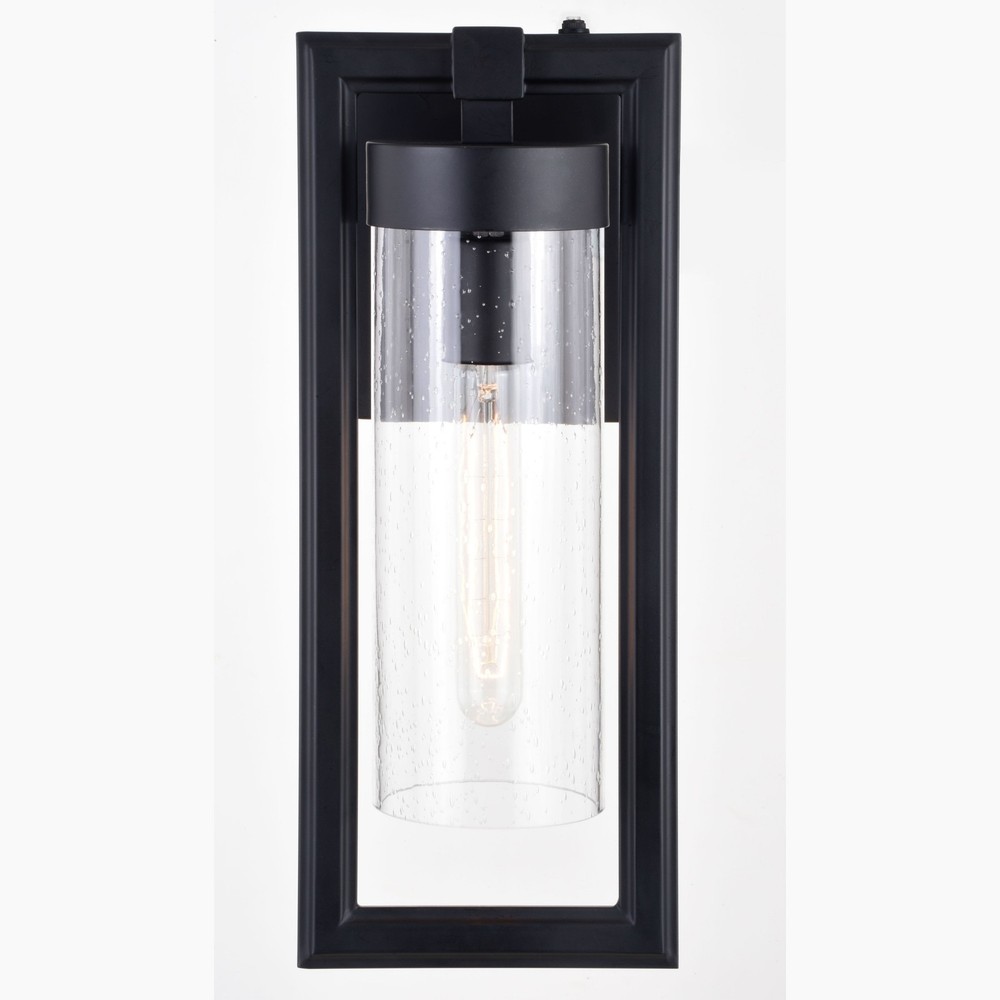 Vaxcel Lighting T0686 Malmo 16" Tall Wall Sconce - Black