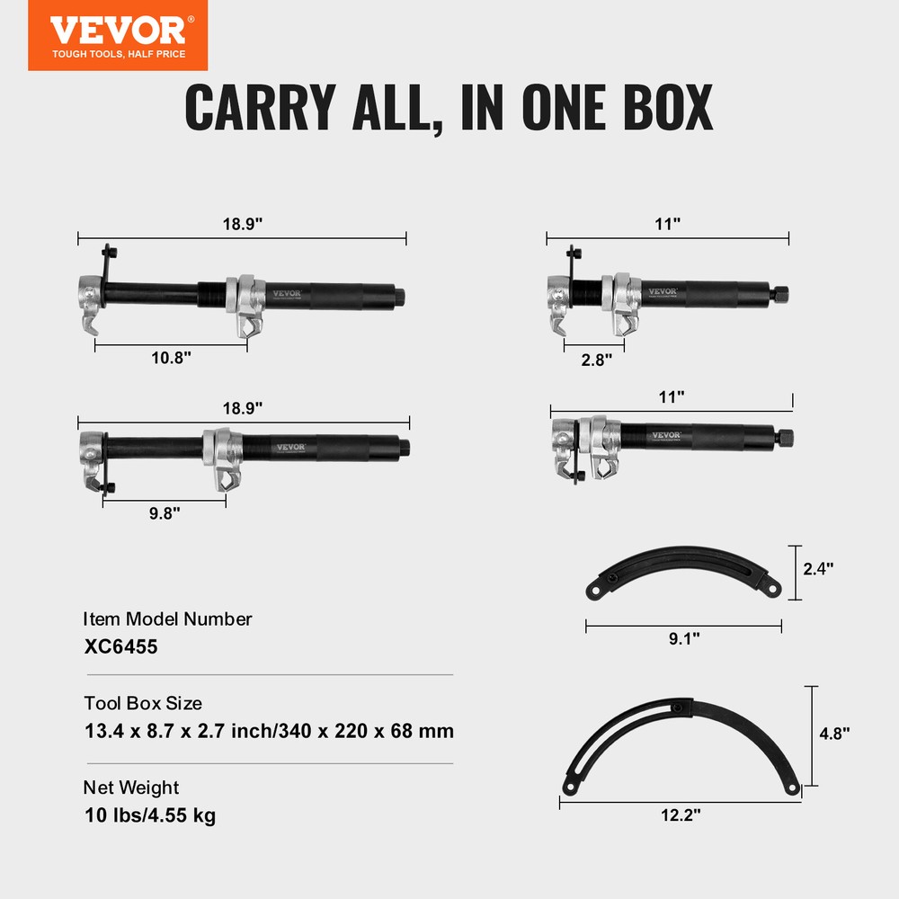 VEVOR Coil Spring Strut Compressor 2Pcs for Strut Shock Absorber Suspension Tool