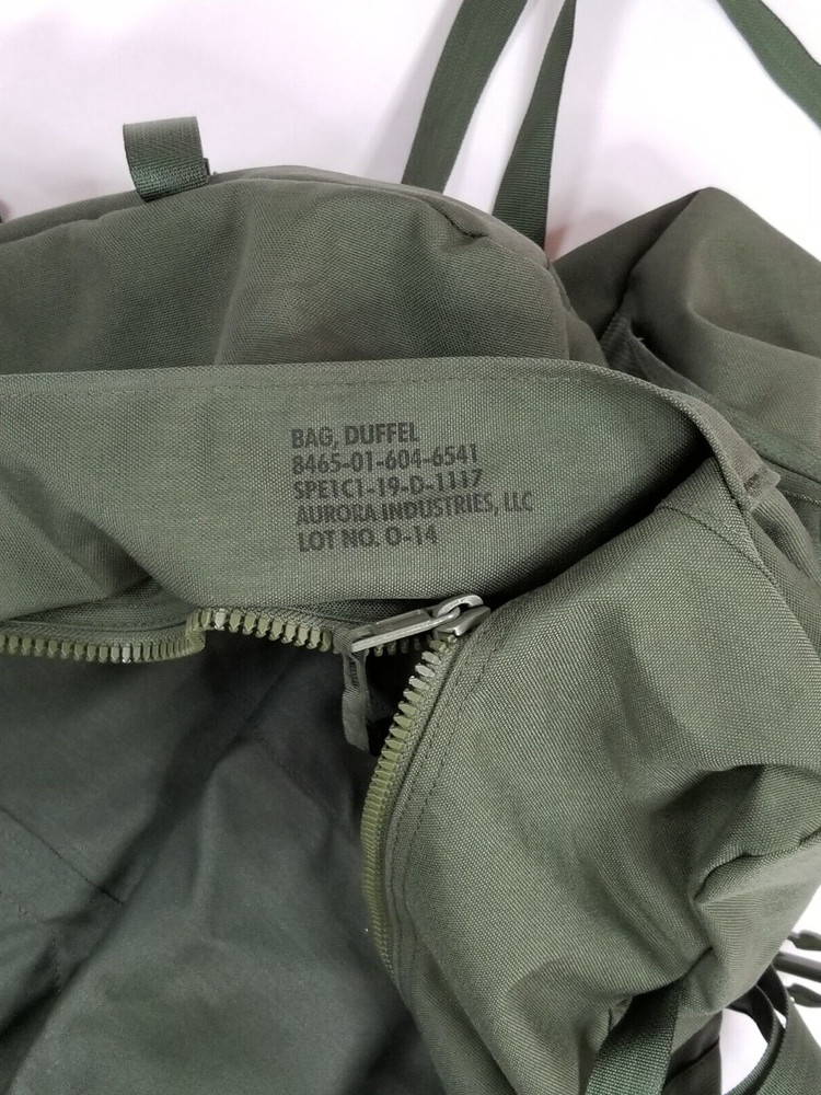 Improved Military Duffle Duffel Bag Tactical Deployment Flight GOOD