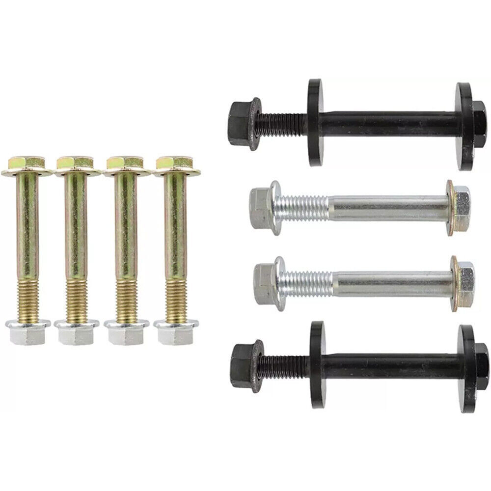 4x4 Complete Front Control Arms Cam Bolts & Hardware Kit for 2000-2002 Dodge Ram