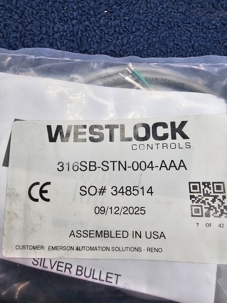 WESTLOCK 316SB-STN-004-AAA: SILVER BULLET POSITION SWITCH