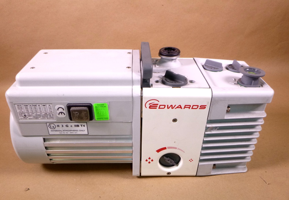 Edwards RV3 Rotary Vane Vacuum Pump (Missing The Mounting Base) Single Phase