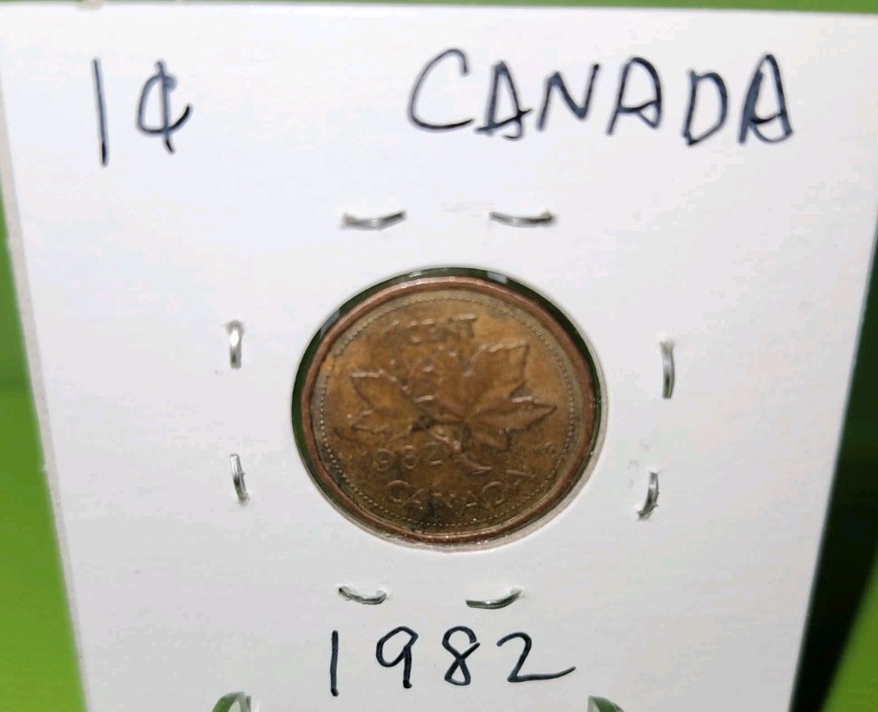 1982 Canada One Cent Canadian Penny