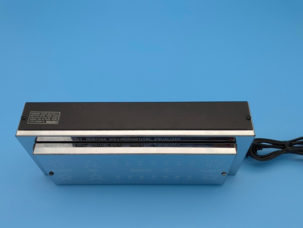 McIntosh MQ107 Environmental Equalizer - XR/XRT Speaker EQ -From Complete System