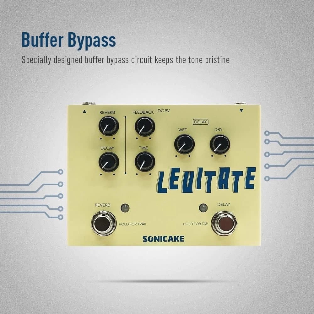 Guitar Effects Pedal - Delay Reverb