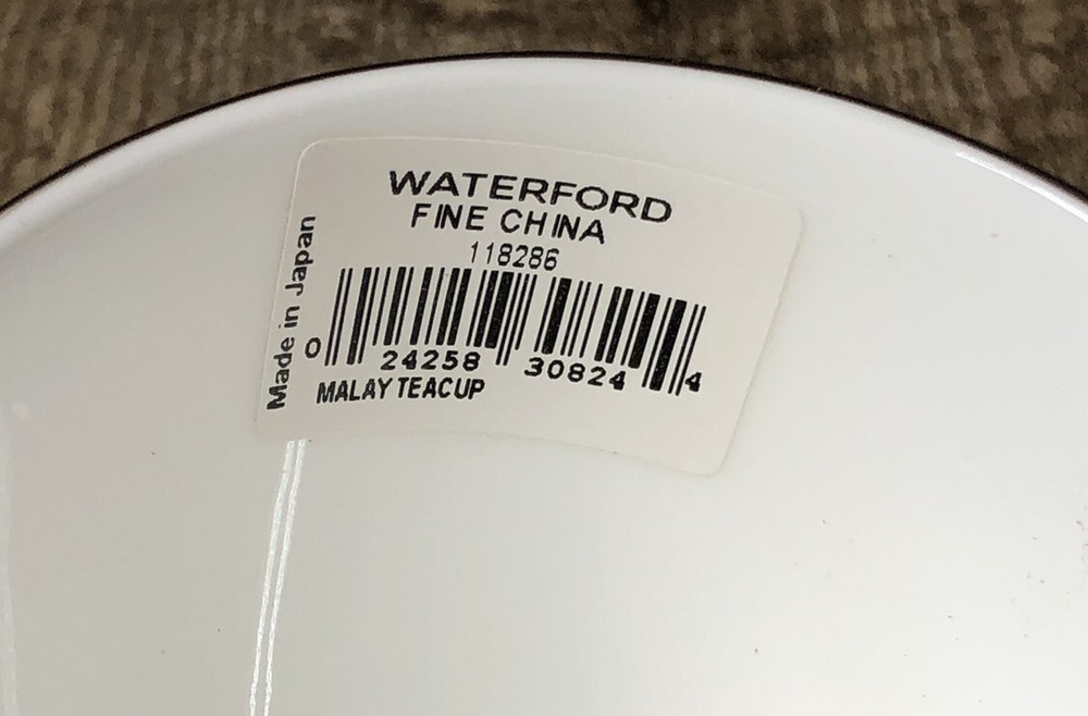 Waterford Malay Tea Cup ~new~