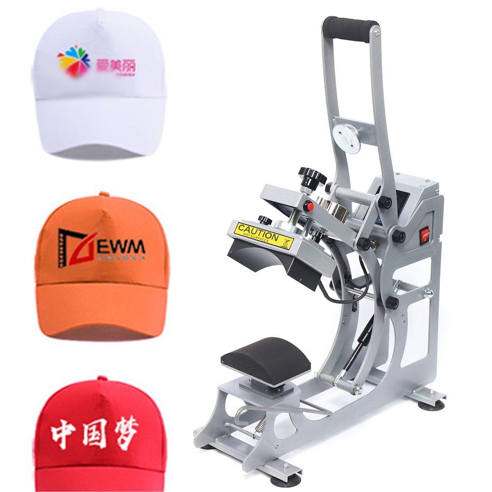 2-in-1 Digital Magnetic Cap Hat Heat Press Transfer Sublimation Machine