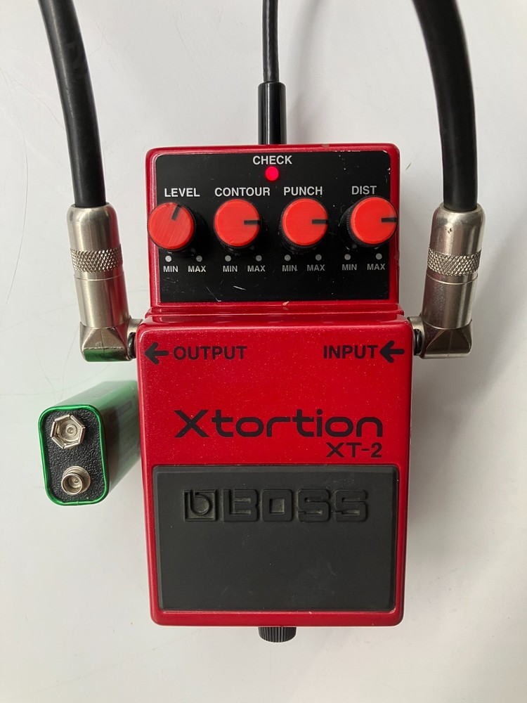 Boss XT-2 Xtortion Distortion 1996 Working AJ33534