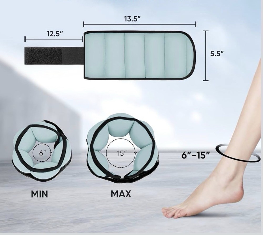 10 Lb Ankle Weights (pair)