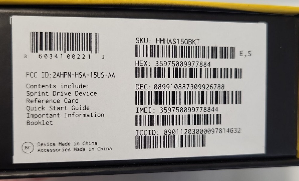 SPRINT DRIVE Connected Car & Mobile Hotspot