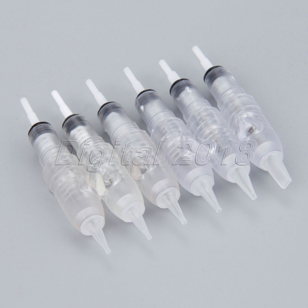 10Pcs Cartridge Needles Micropigmentation Device Permanent Makeup Machine