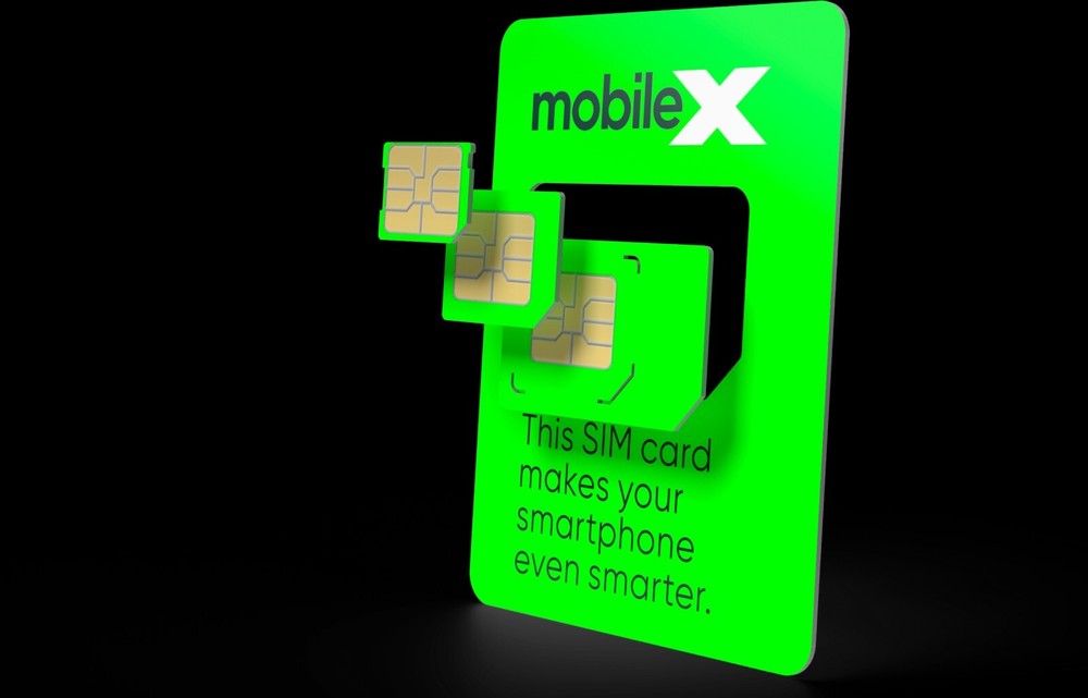 Mobile X $50 Unlimited Preloaded Sim Card