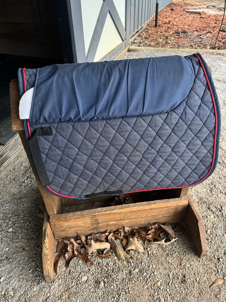 Classic III English Saddle Pad with Removable Half Pad