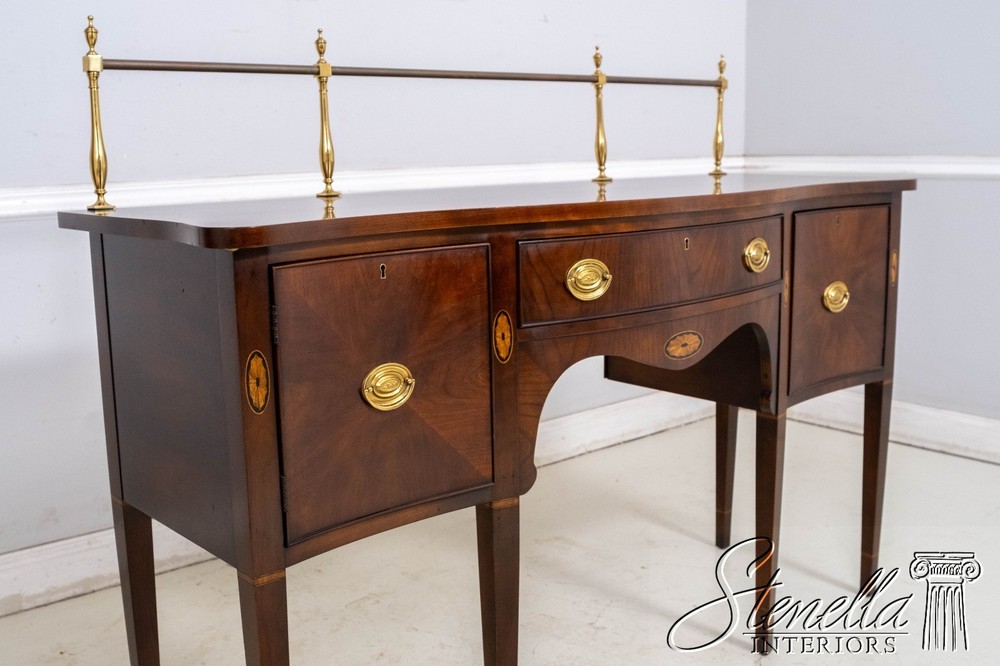 LF69343: STATTON Cherry Sideboard w. Inlay Work & Gallery